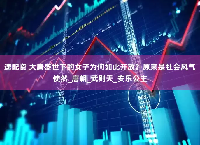 速配资 大唐盛世下的女子为何如此开放？原来是社会风气使然_唐朝_武则天_安乐公主